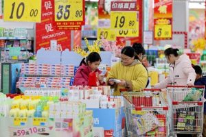 China’s consumer inflation hits nearly three-year high
