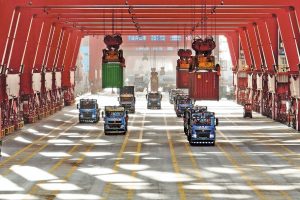Ningbo-Zhoushan Port throughput up