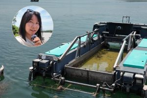 Xi’an’s self-driving cleaning boat