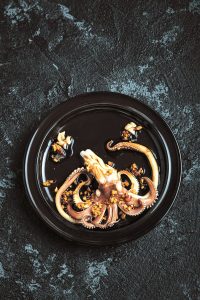 Squid salad for a cool summer